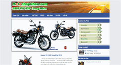 Desktop Screenshot of motonhapkhau.com